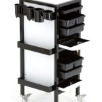 Kayline Skate Kart Crystal White w/ Black Frame