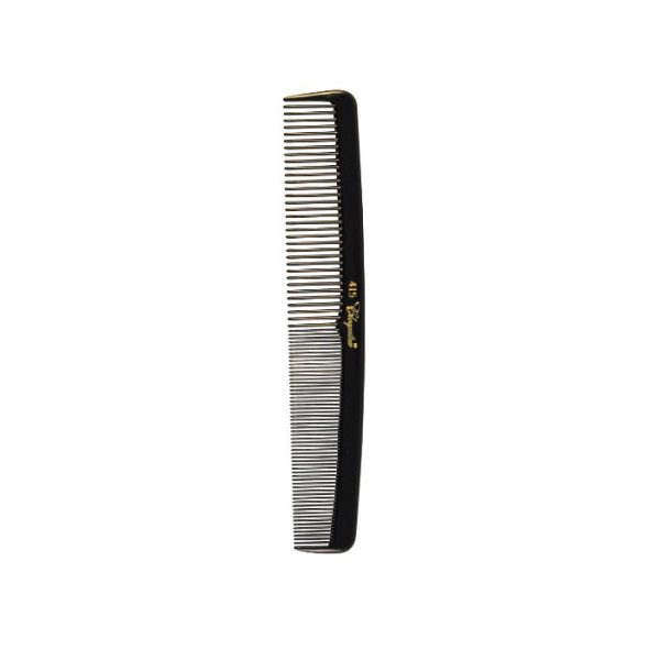Krest Cleopetra Comb Round Finger Wave Black dz.