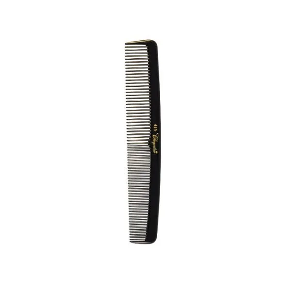 Krest Cleopetra Comb Round Finger Wave Black dz.