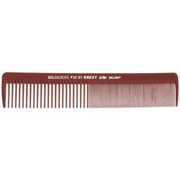 Krest Goldilocks Professional Combs Square Back Master Waver