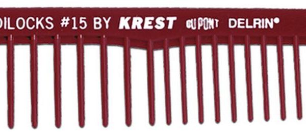 Krest Goldilocks Professional Combs Volume/Space Tooth Comb