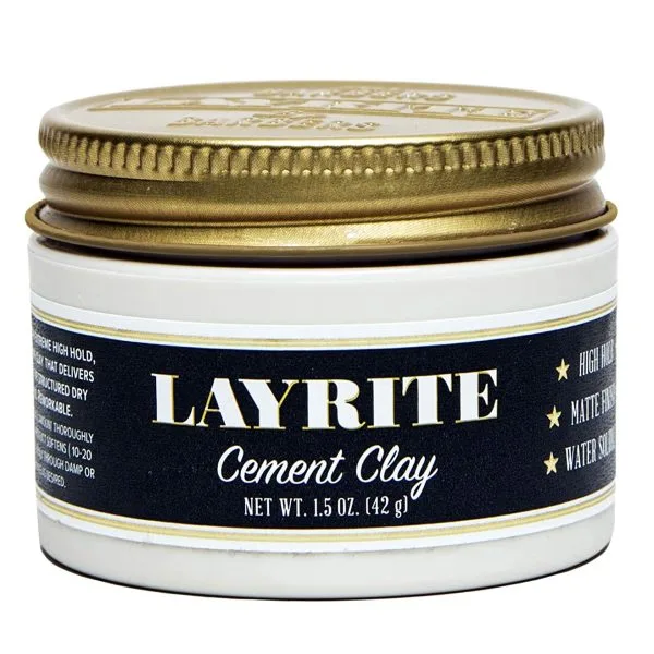 Layrite Cement Hair Clay High Hold Matte