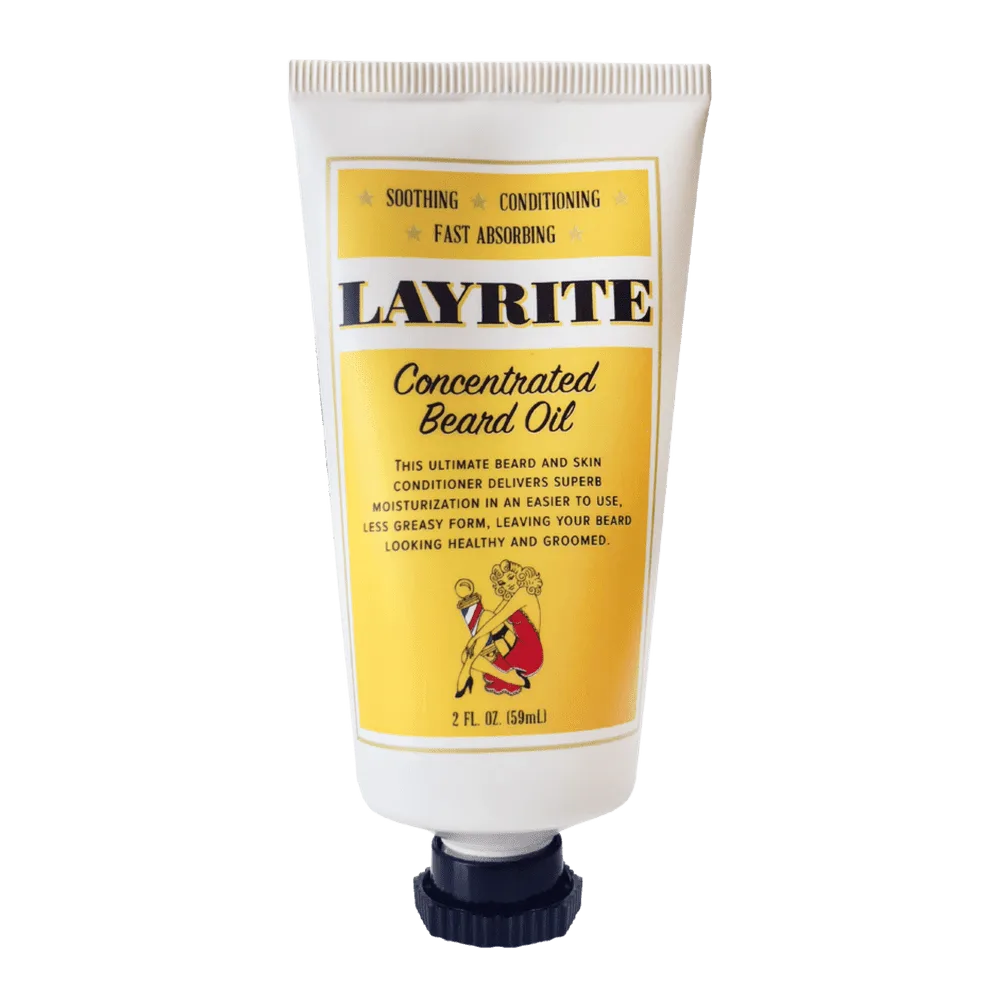 Layrite_Concentrated_Beard_Oil_oz_8 Layrite Concentrated Beard Oil 2oz. - MPN LAY00226 - Wholesale Salon Supply