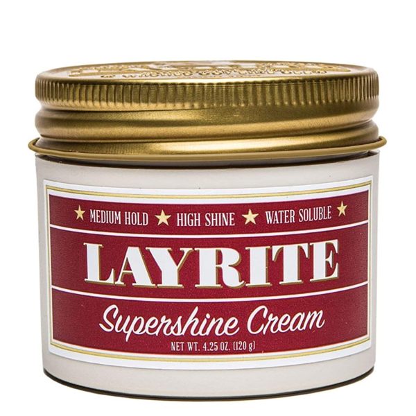 Layrite Supershine Hair Cream Medium Hold High Shine