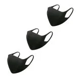 NuRevolution Antibacterial Mask Black pk.