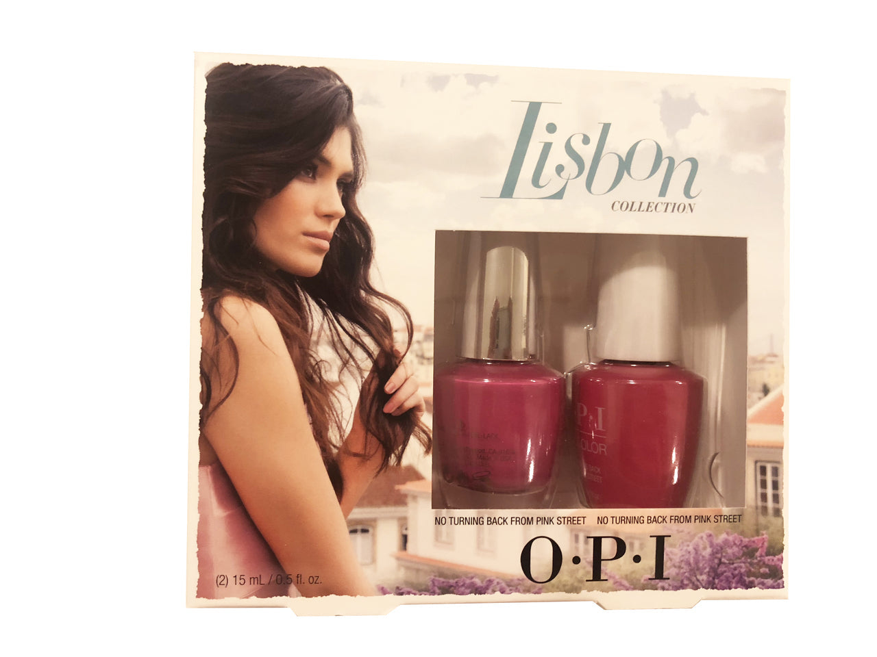 OPI Lisbon Collection Gel Duo No Turning Back Pink Street