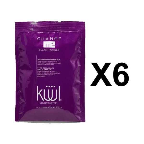 Pack Kuul Color System Change Bleaching Powder oz