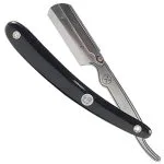Parker Swing Lock Barber Razor Resin Handle Black