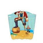 Barber Flow Kid's Styling Cape - Pirate Jack