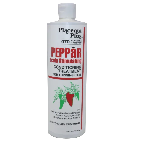 Placenta Plus Peppar Conditioning Treatment 16oz - MPN PLA01395 - Wholesale Salon Supply