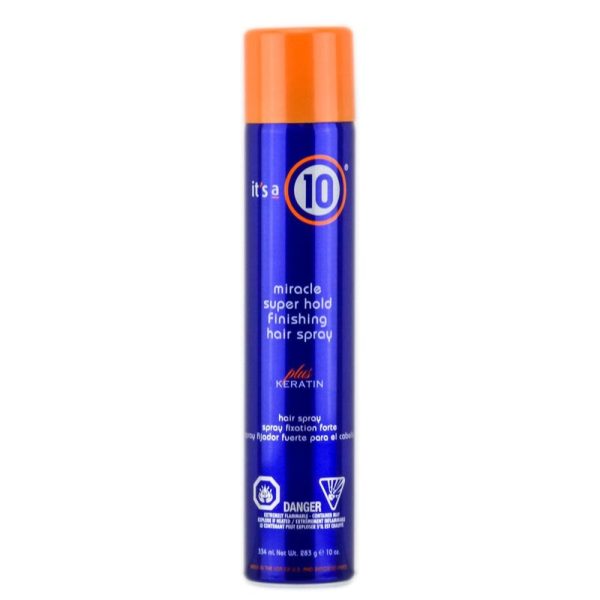 Plus Keratin Miracle Super Hold Finishing Hair Spray oz
