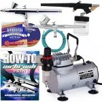PointZero Airbrush Dual Action Kit Airbrushes