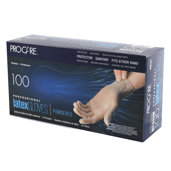 Pro Care Latex Gloves Powdered X-Large ct.