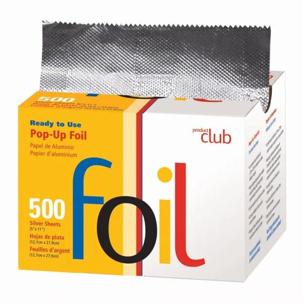 Product Club Pop-Up Foil 500ct. 5" X 11" - MPN PRD00042 - Wholesale Salon Supply