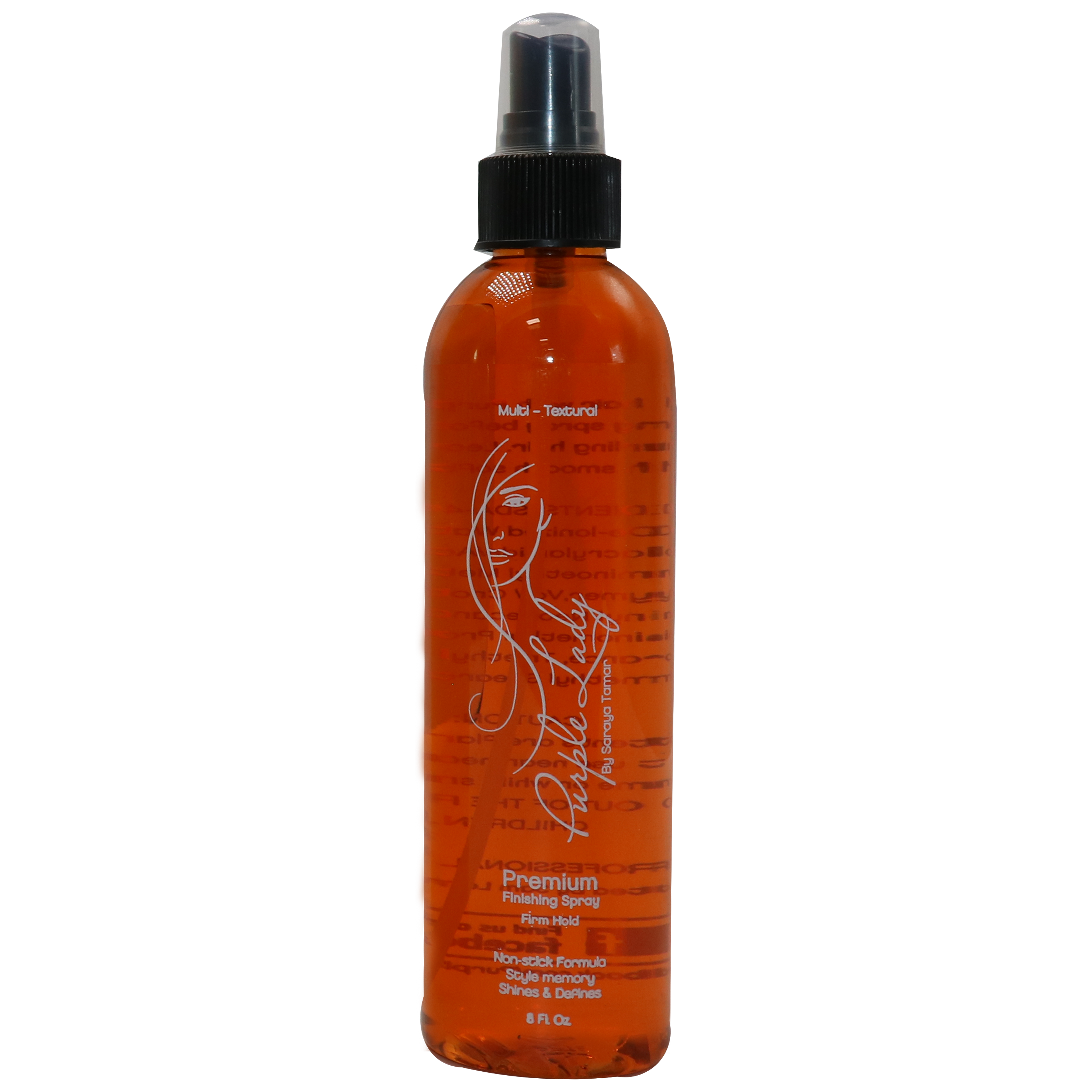 Purple Lady Premium Finshing Spray Firm Hold oz