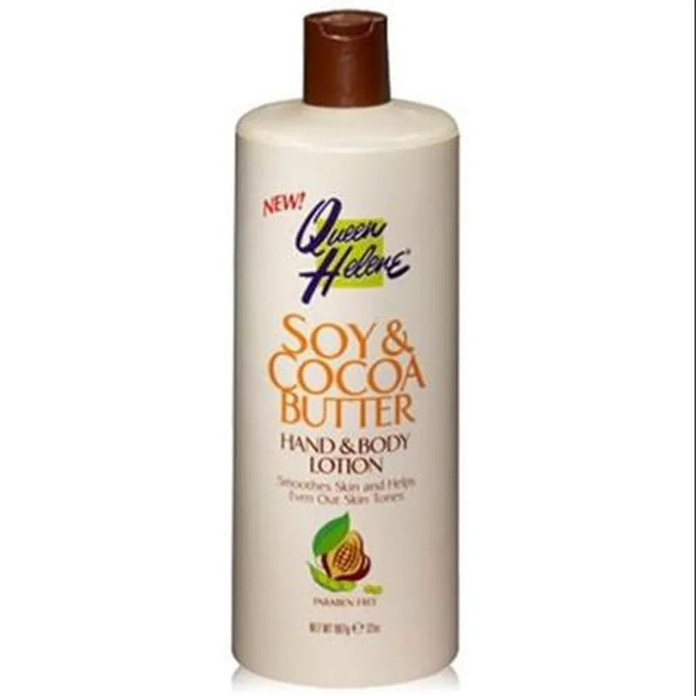 Queen_Helene_Soy_Cocoa_Butter_Hand_Body_Lotion_32_oz__72583 Queen Helene Soy & Cocoa Butter Hand & Body Lotion 32oz - MPN QUE22141 - Wholesale Salon Supply