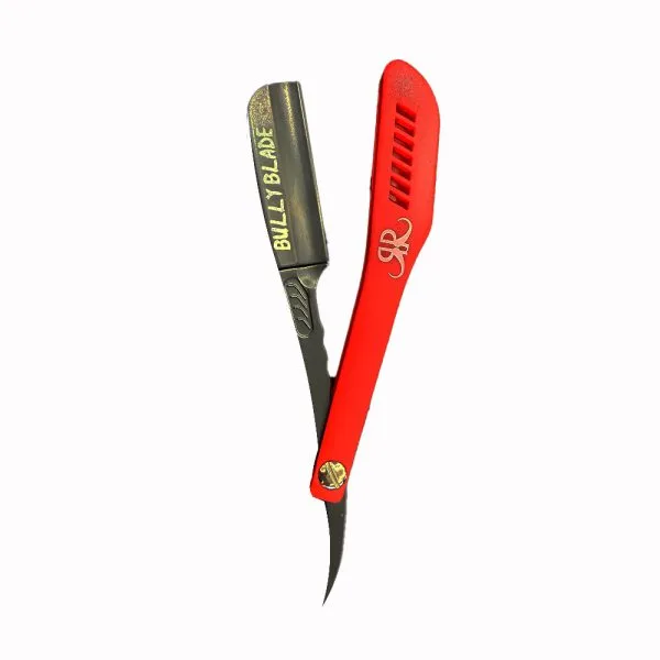 Razor Red Bully Blade Razor Holder - Red/Black - MPN RRE12345 - Wholesale Salon Supply