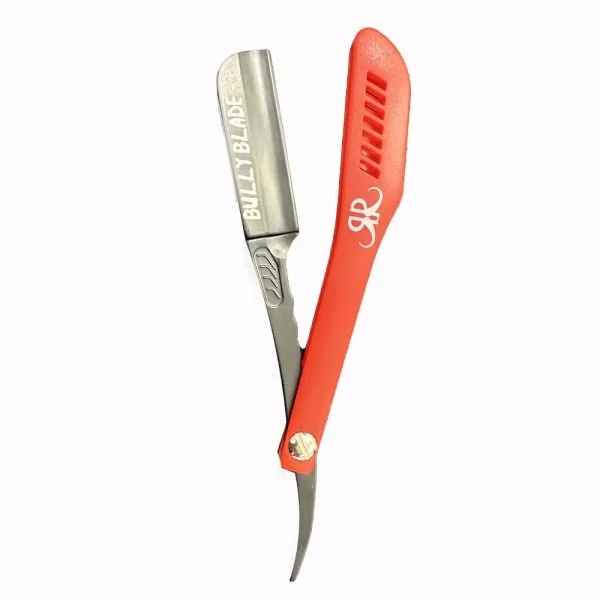 Razor Red Bully Blade Razor Holder - Red/Silver