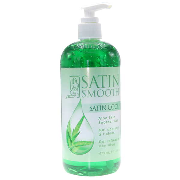 Satin Smooth Cool Aloe Skin Soother Gel oz