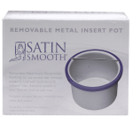 Satin Smooth Empty Metal Can
