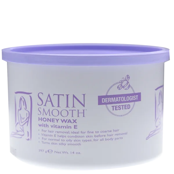 Satin Smooth Honey Wax w/Vitamin oz