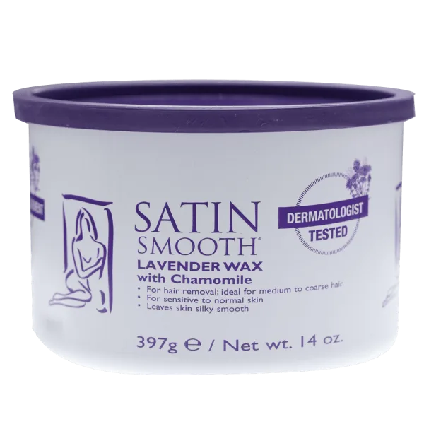 Satin Smooth Lavender Wax w/Chamomile oz
