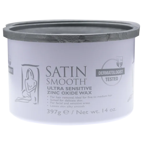 Satin Smooth Ultra Sensitive Zinc Oxide Wax oz