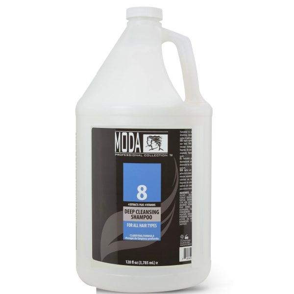 Moda 8 Deep Cleansing Shampoo 1gal