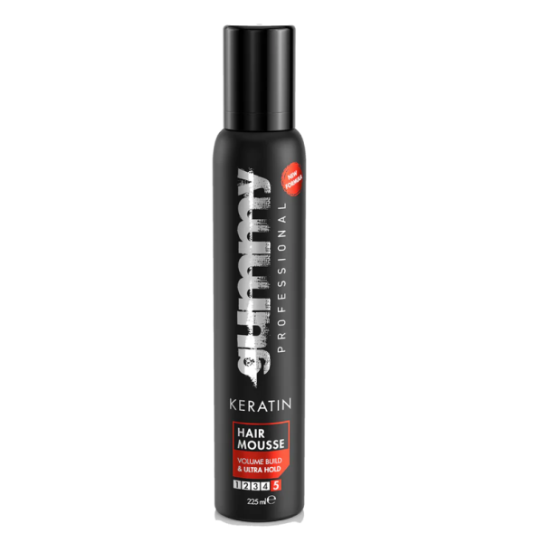 Gummy Keratin Hair Mousse 225ml/8oz - Ultra Strong
