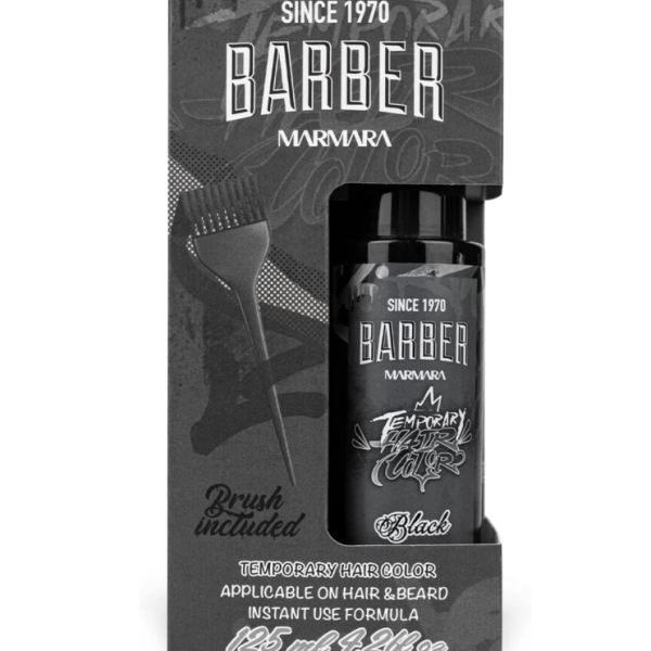 Marmara Barber Semi-Permanent Hair Color 4.2oz - Black