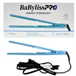 BabylissPro Nano Titanium Ultra Sleek Straightening Iron 1" - MPN BAB51035 - Wholesale Salon Supply