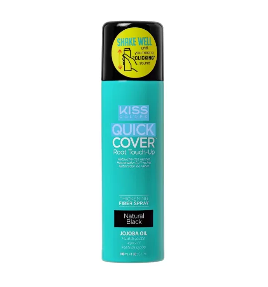 Screenshot2024-06-11at8.39.46AM Kiss Quick Cover Root Touch Up Fiber Spray 3.38oz - Black - MPN KIS68120 - Wholesale Salon Supply