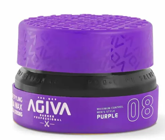 Agiva Aqua Styling Wax 08 155ml/5.24oz - Purple/Cool Bright
