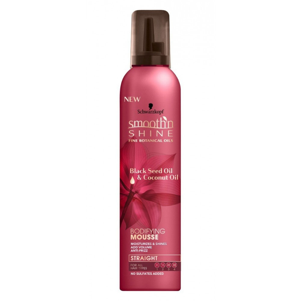 Smooth 'N Shine Bodifying Mousse Black Seed Oil Coconut oz*New*