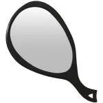 Soft 'n Style Extra Large Mirror Black