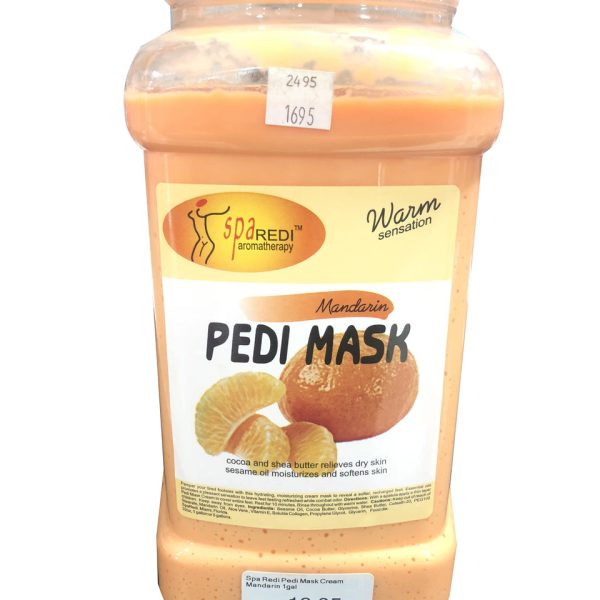 Spa Redi Pedi Mask Cream Mandarin Gallon