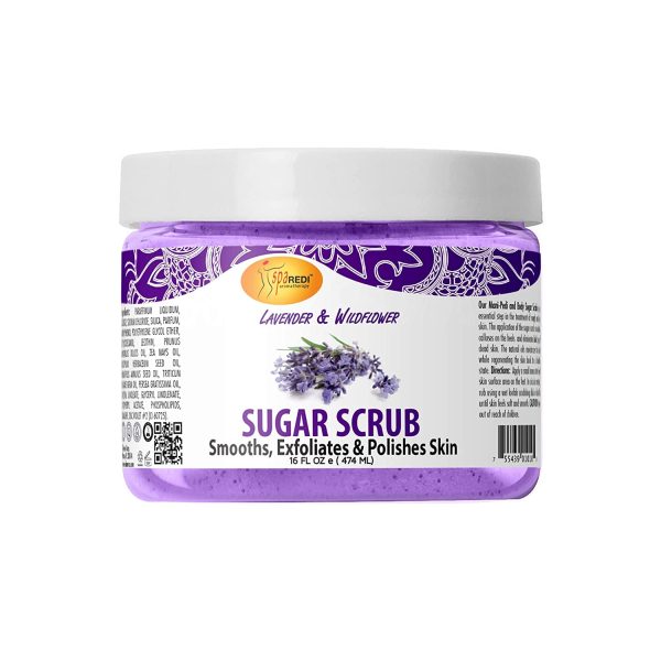 Spa Redi Pedi Sloughing Cream Lavender Wildflower oz
