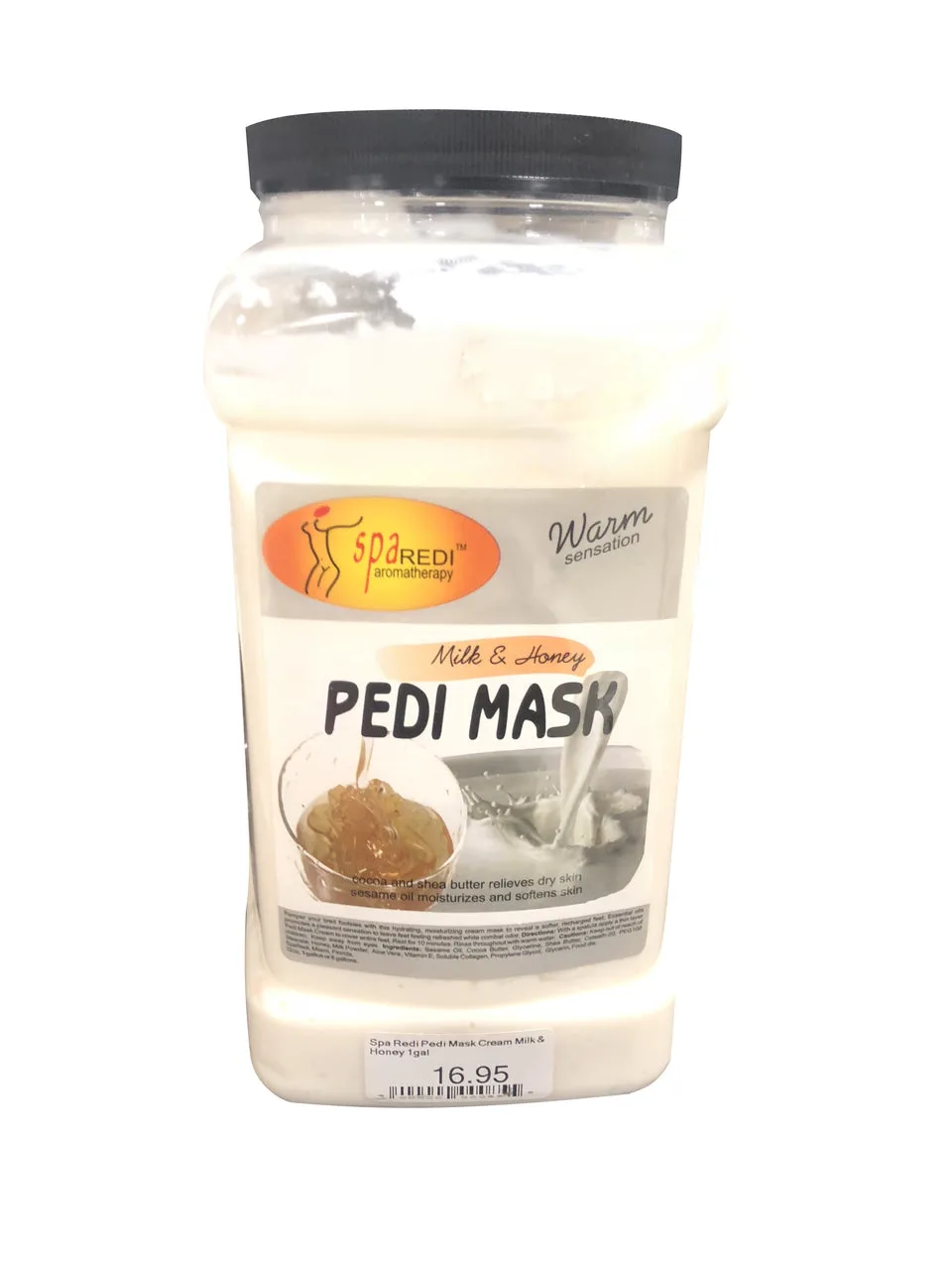 Spa_Redi_Pedi_Sloughing_Cream_Milk_Honey_Gallon_1 Spa Redi Pedi Sloughing Cream Milk & Honey 1 Gallon - MPN SPA02200 - Wholesale Salon Supply