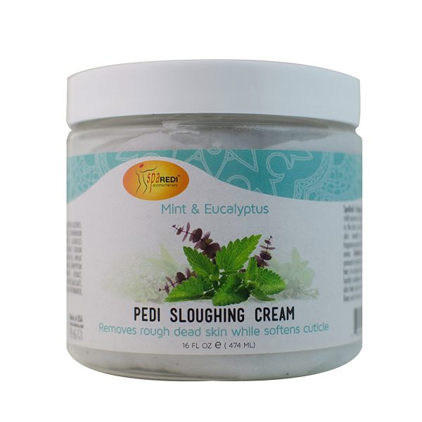 Spa Redi Pedi Sloughing Cream Mint Eucalyptus oz