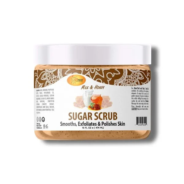Spa Redi Sugar Scrub Milk Honey oz