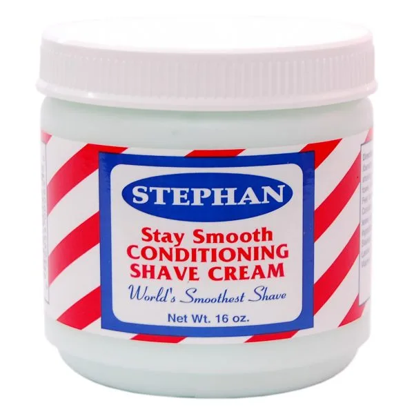 Stephan Conditioning Shave Cream 16oz - MPN STE00065 - Wholesale Salon Supply