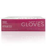 Style Tek Clear Vinyl Gloves Powder Free ct.