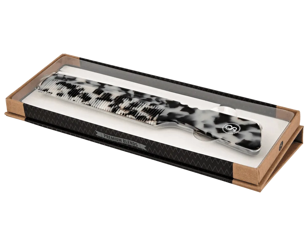 Suavecito_Black_Ivory_Handle_Comb_9 Suavecito Black Ivory Handle Comb - MPN SUA58381 - Wholesale Salon Supply