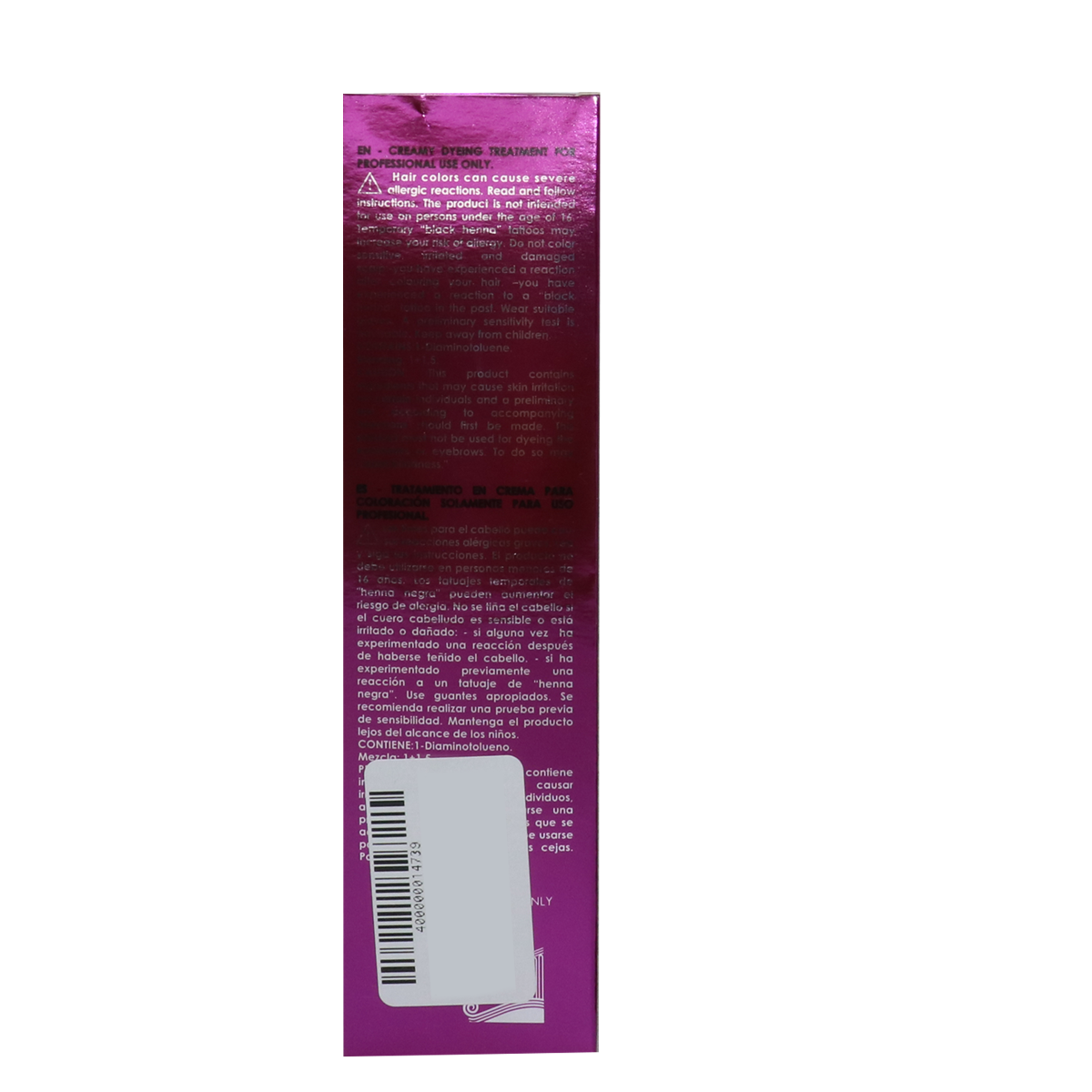 TERME Professional Hair Colouring Cream oz