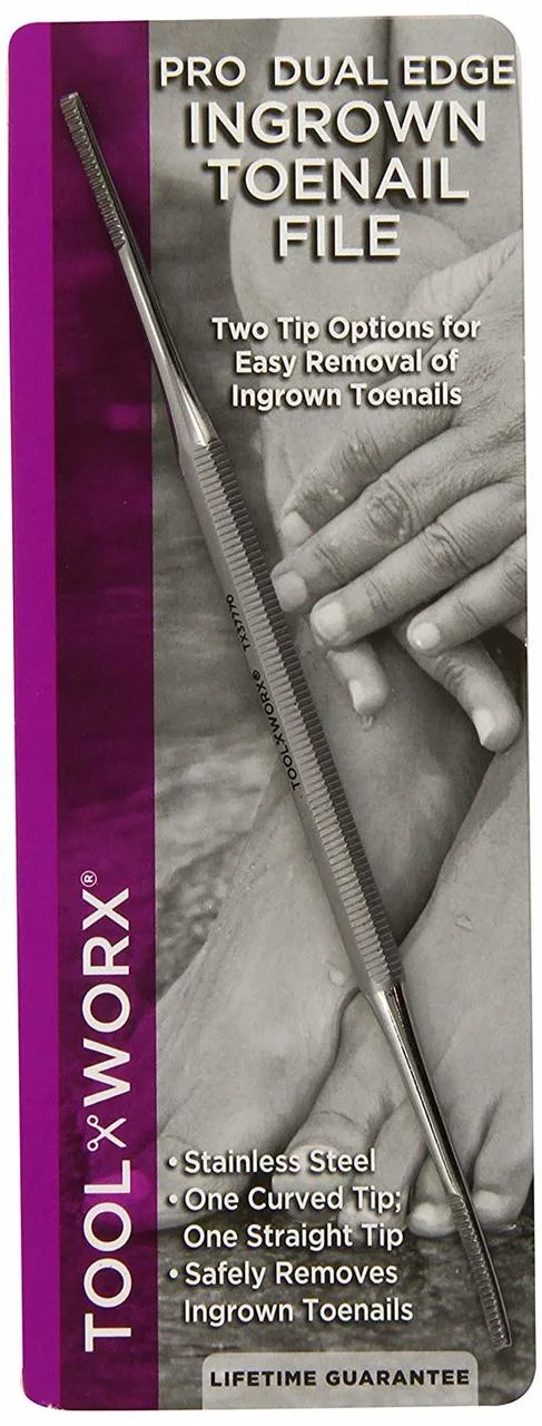 Toolworx_Pro_Dual_edge_Ingrown_Toenail_File_5 Toolworx Pro Dual edge Ingrown Toenail File - MPN TOO37770 - Wholesale Salon Supply