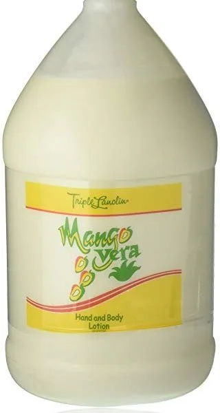 Triple Lanolin Mango Aloe Vera Lotion 1 Gallon - MPN TLA40136 - Wholesale Salon Supply