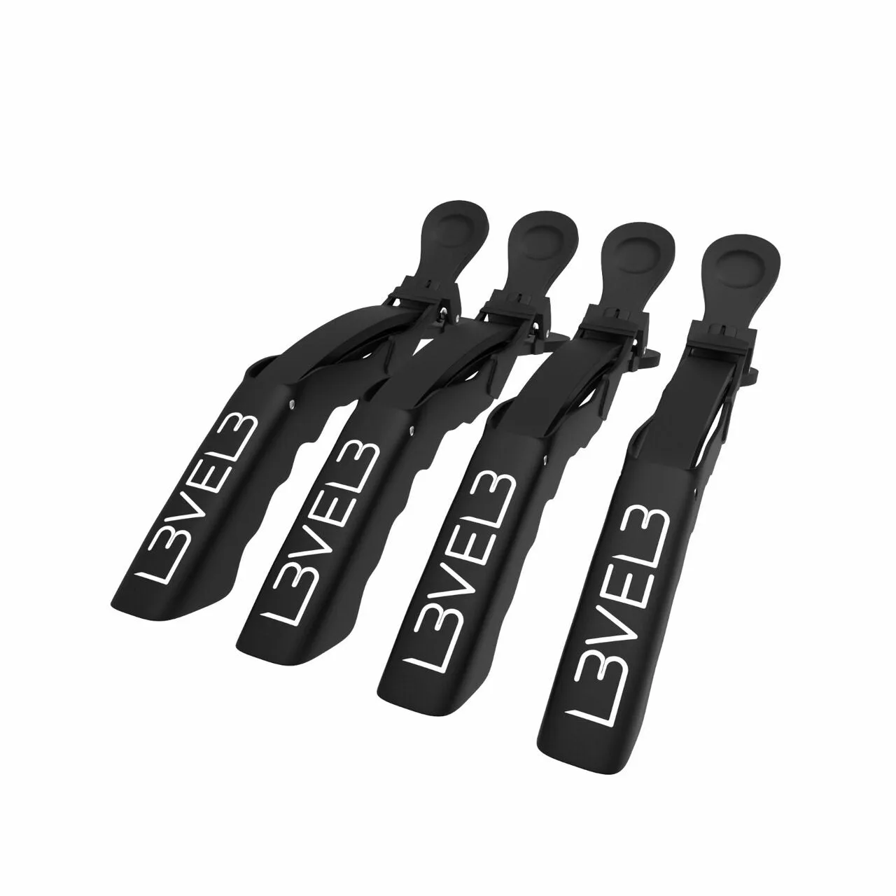 VEL_Hair_Croc_Clips_Pack_8 L3VEL 3 Hair Croc Clips - 4 Pack - MPN LEV56568 - Wholesale Salon Supply