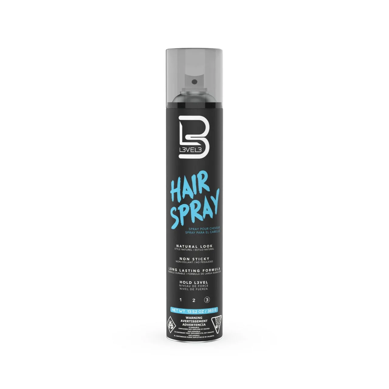 VEL_Hair_Spray_oz_0 L3VEL 3 Hair Spray 13.52oz - MPN LEV25136 - Wholesale Salon Supply
