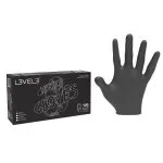 L3VEL 3 Nitrile Gloves Black 100ct. - MPN 7396330307746 - Wholesale Salon Supply