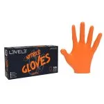 VEL Nitrile Gloves Orange ct.